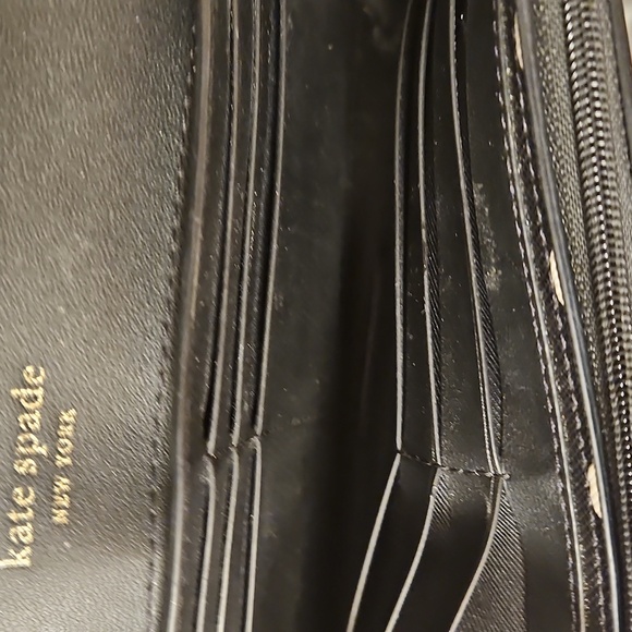 NWT Kate Spade Black and White Dot Wallet - Picture 6 of 7